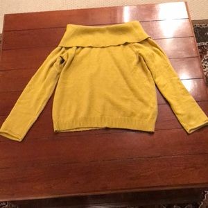 Mustard Yellow Anthropologie Sweater